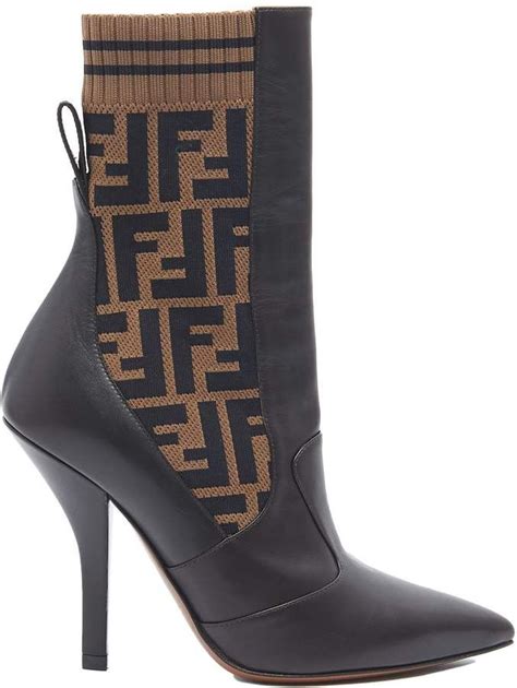 fendi boots high heels|Fendi heels authentic.